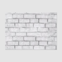 Motif de mur de briques blanches