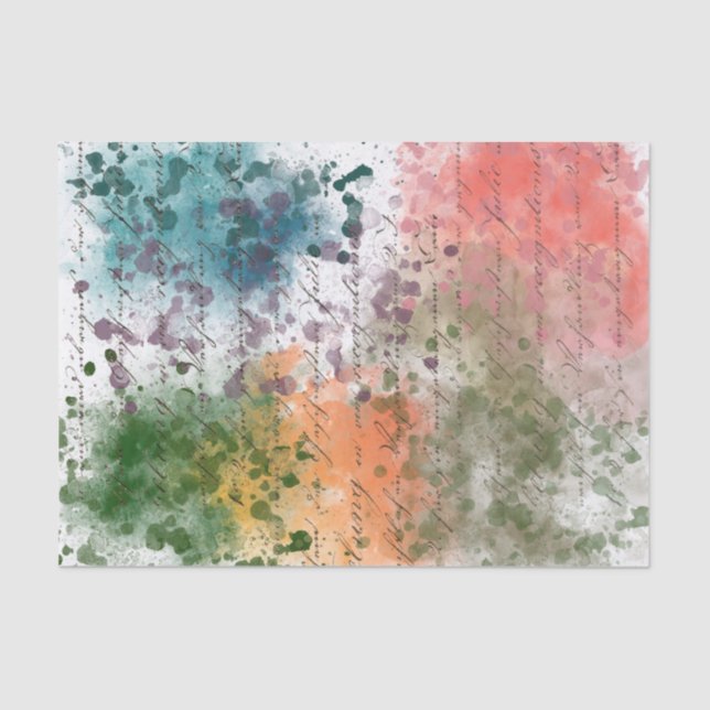 Papier Mousseline Motif de papier de papier de découpage (Recto)