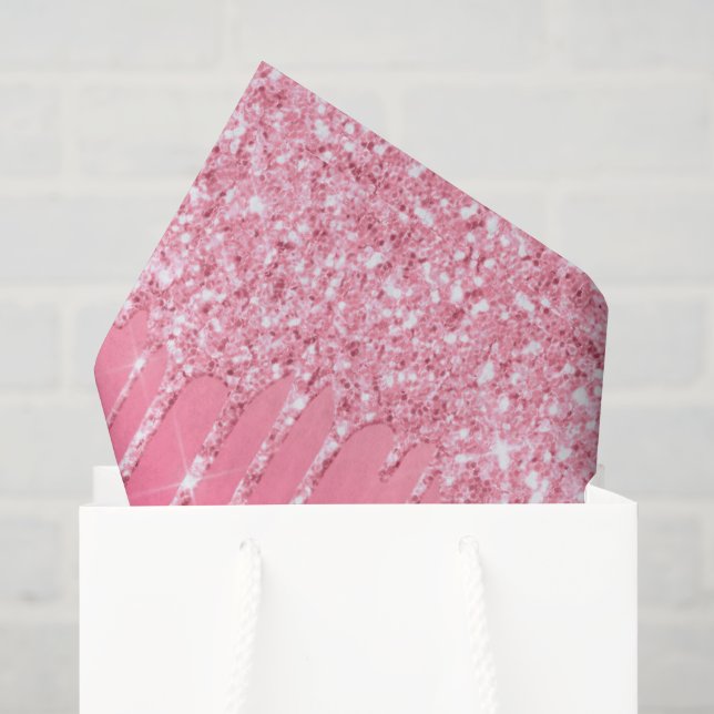 Papier Mousseline Motif de pastèque (Sac cadeau)