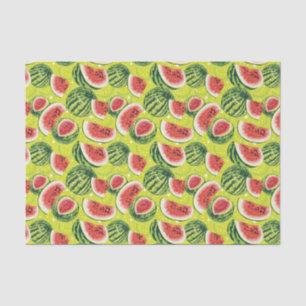 Papier Mousseline Motif de pastèque 2