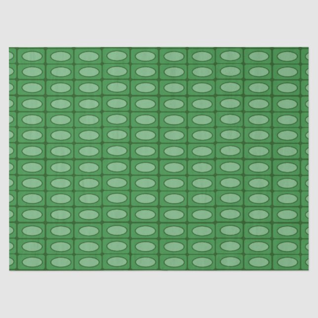 Papier Mousseline motif de peau d'alligator vert (Recto)