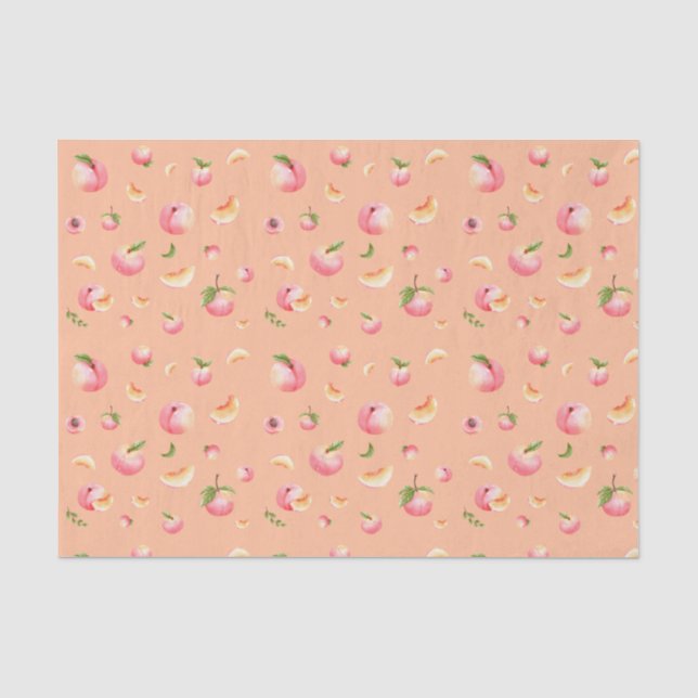 Papier Mousseline Motif de plage (Recto)