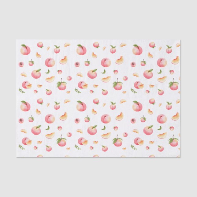 Papier Mousseline Motif de plage (Recto)