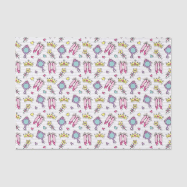 Papier Mousseline motif de princesse de papillon (Recto)