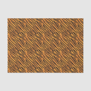 Papier Mousseline Motif de rayure de tigre