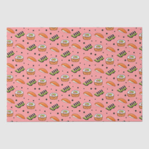 Papier Mousseline Motif de sushi