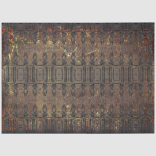 Papier Mousseline Motif de texture marron noir antique vintage