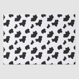 Papier Mousseline Motif de vache