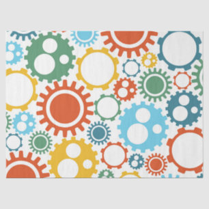 Papier Mousseline Motif de vitesses de robot