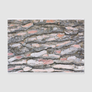 Papier Mousseline Motif d'écorce de pin