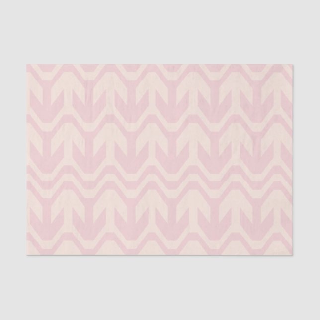 Papier Mousseline Motif d'enclenchement Pastel Pink et Purple (Recto)