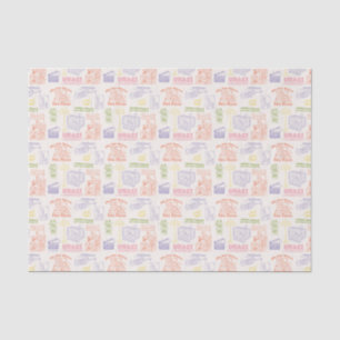 Papier Mousseline Motif des citations colorées AMIS™