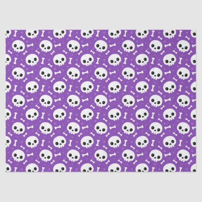 Papier Mousseline Motif d'Halloween mou (Recto)