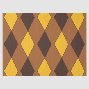 Papier Mousseline Motif diamant Harlequin vintage