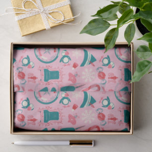 Papier Mousseline Motif d'icône encadrée Elf Holiday