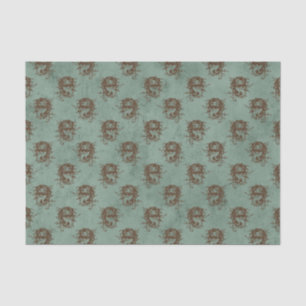 Papier Mousseline Motif Dragon Ancien