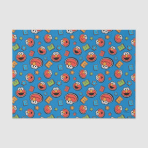 Papier Mousseline Motif Elmo Sticker