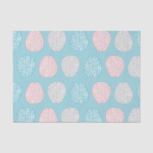 Papier Mousseline Motif en pastel intelligent (cerveaux en pastel
