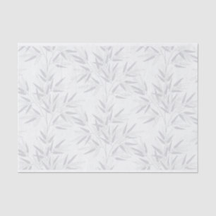 Papier Mousseline Motif Feuille Bamboo Tree