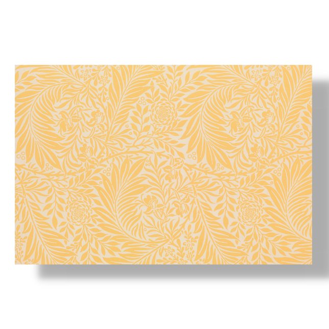 Papier Mousseline Motif feuille jaune | Découpage (Créateur téléchargé)