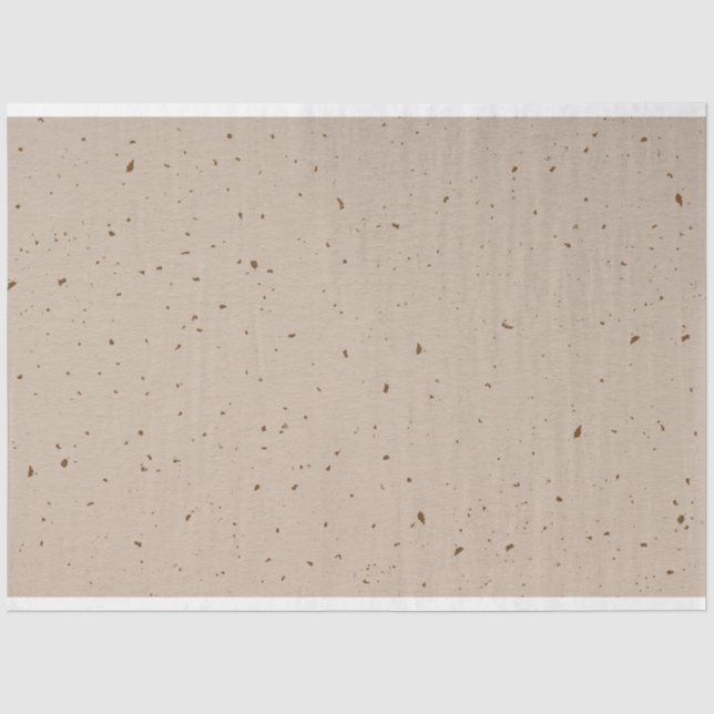 Papier Mousseline Motif Fleck (Recto)