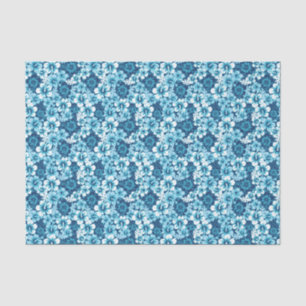 Papier Mousseline Motif floral de ketmie de surf