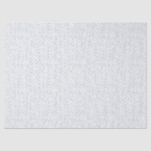 Papier Mousseline Motif floral géométrique gris clair