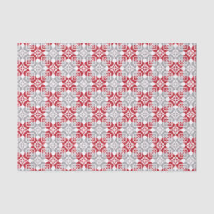 Papier Mousseline Motif géométrique du soleil du matin de Lettonie I