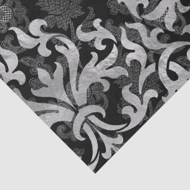 Papier Mousseline Motif gothique Filigree (Détail)