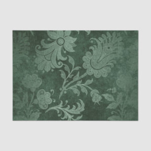 Papier Mousseline Motif Grunge Damask
