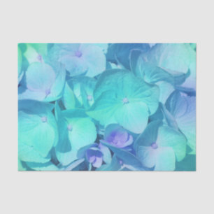 Papier Mousseline Motif Hydrangea 2