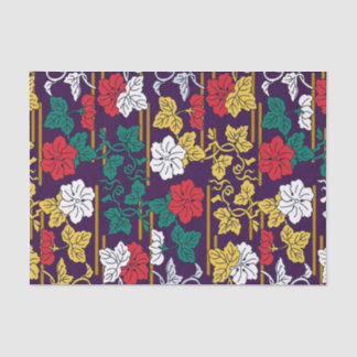 Papier Mousseline Motif japonais traditionnel feuille