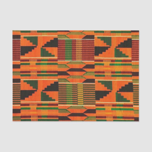 Papier Mousseline Motif Mariage africain (Recto)