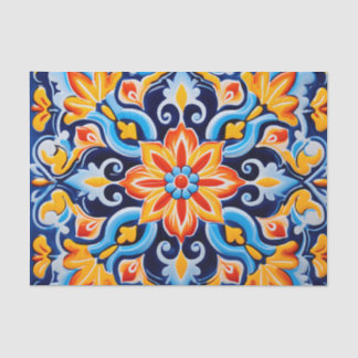 Papier Mousseline Motif mexicain mignon