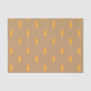 Papier Mousseline Motif mignon d'arachide