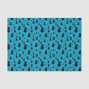 Papier Mousseline Motif mignon de minou