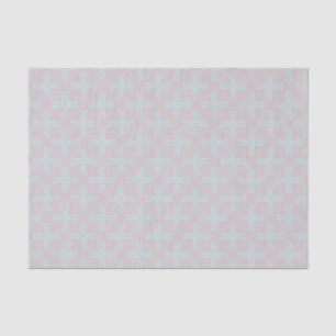 Papier Mousseline Motif Motif Soft Grey Aqua