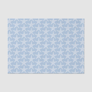 Papier Mousseline Motif Nautique d'Été Plage Étoile de Mer