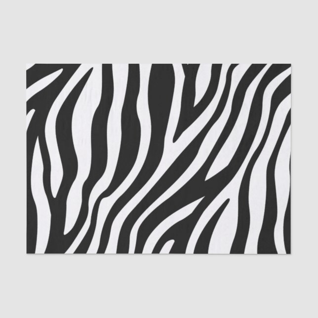 Papier Mousseline Motif noir et blanc de rayures d'impression de (Recto)