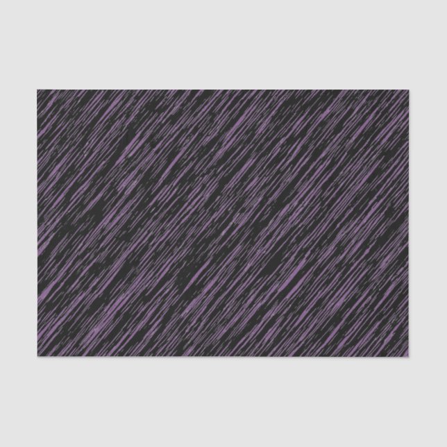 Papier Mousseline Motif noir et pourpre (Recto)