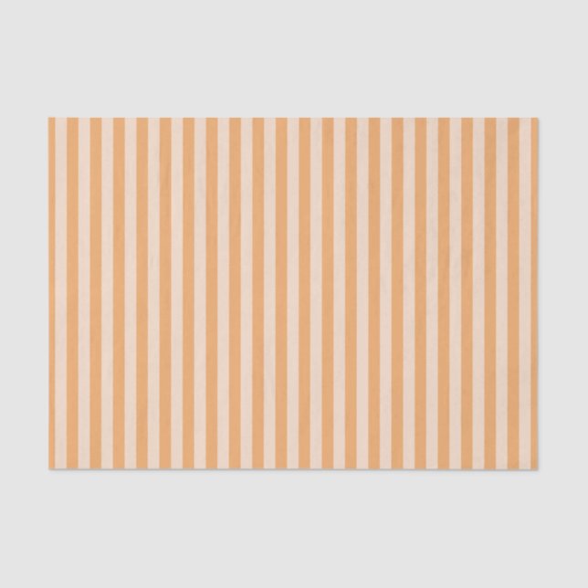 Papier Mousseline Motif orange (Recto)