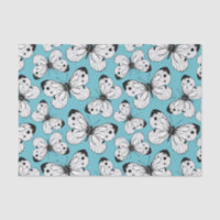 Motif papillon de choux