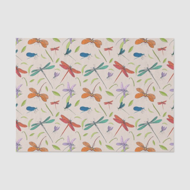 Papier Mousseline Motif papillon de la teigne (Recto)
