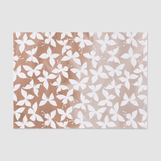 Papier Mousseline Motif papillon de la teigne (Recto)
