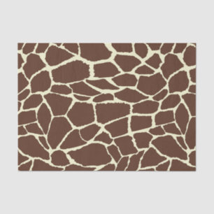 Papier Mousseline Motif Peau de girafe