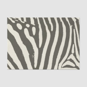 Papier Mousseline Motif Poster de animal Zebra Stripe