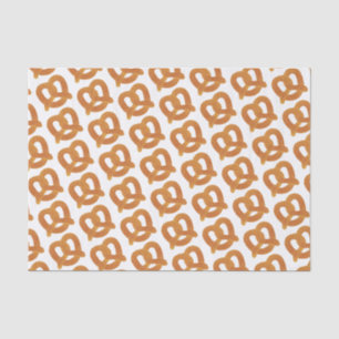Papier Mousseline Motif Pretzel doux