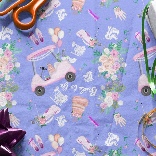 Papier Mousseline Motif sans couture de golf de mariage (Créateur téléchargé)