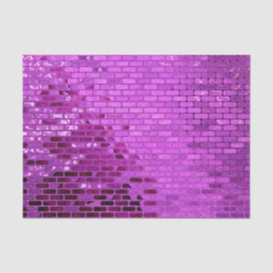 Papier Mousseline Motif Shimmer de bloc violet