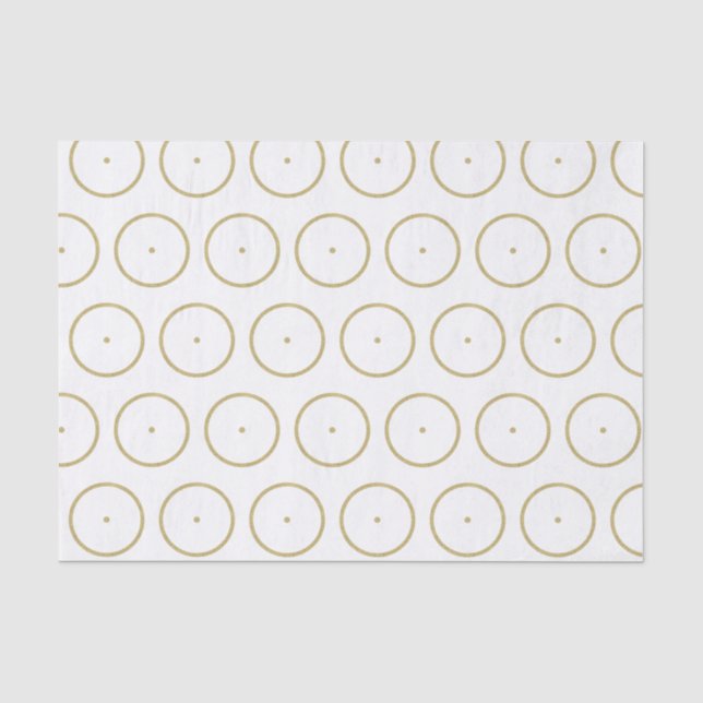 Papier Mousseline Motif Soleil Doré (Recto)